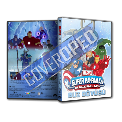 Marvel Süper Kahraman Maceraları Buz Dövüşü Cover Tasarımı